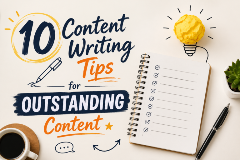 10 Content Writing Tips for OUTSTANDING Content