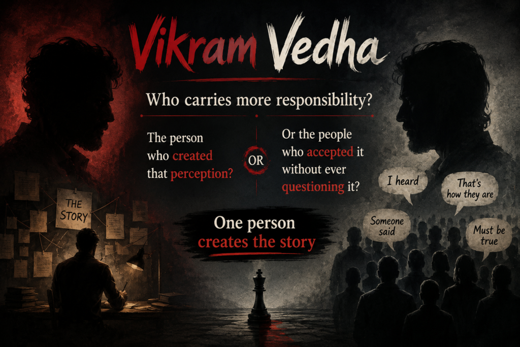 Vikram Vedha - Manage Workplace Perceptions