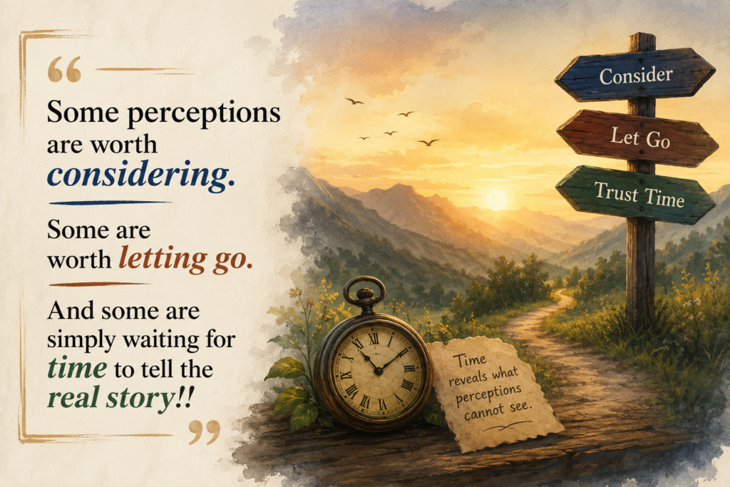 Managing Workplace Perception