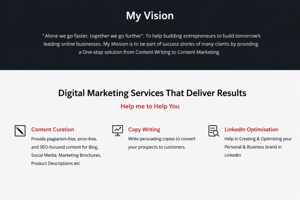 Old Content Lashmi Services Page