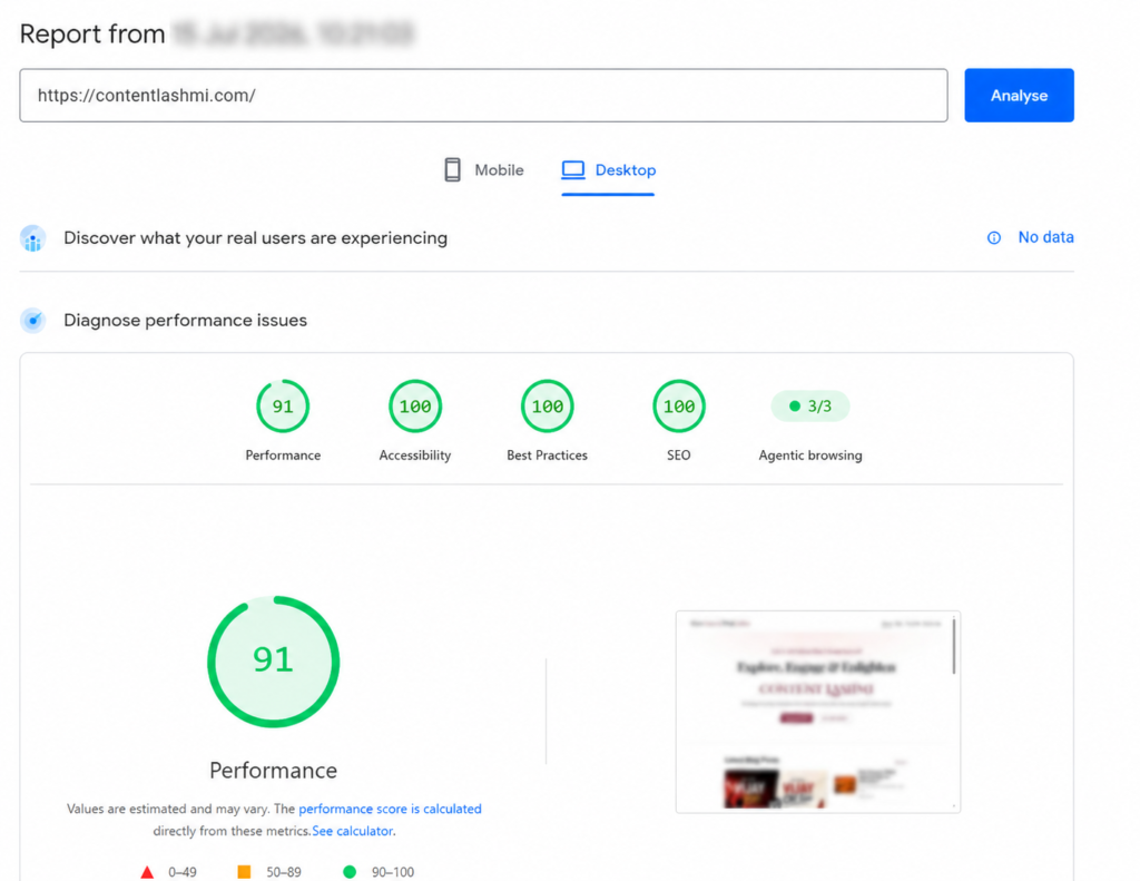 Rebuilding Content Lashmi